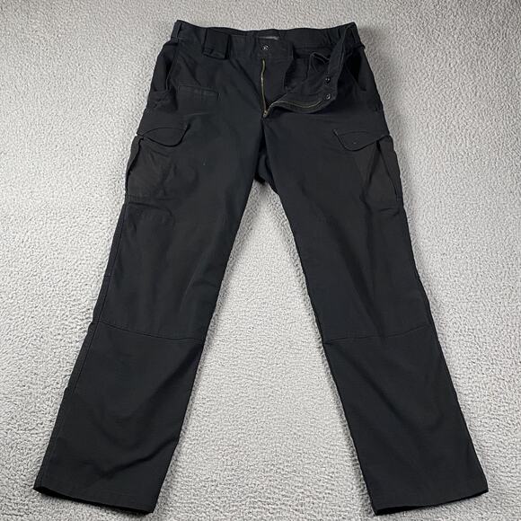 5.11 Tactical Skryke Fast-Tac Ripstop Pants Men's 32x30 Black 74369 Workwear - Picture 2 of 10